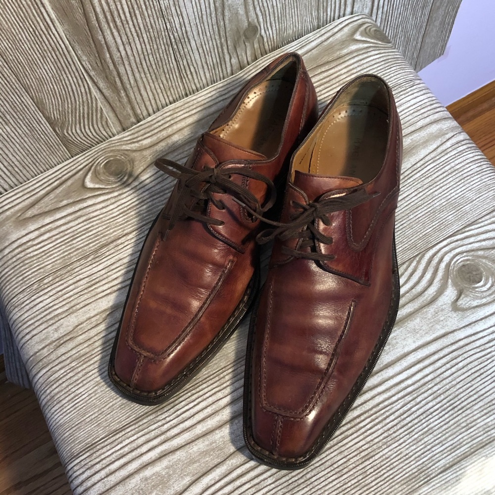 Magnanni Teodoro Split Toe Oxford  Sz 10 - Picture 3 of 12